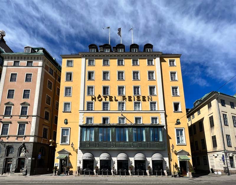 Hotel Reisen exterior, Stockholm hotel